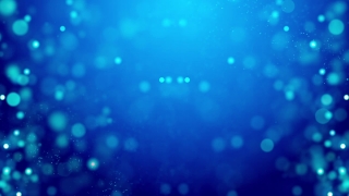 Blue Glitter Ascends Loop - Video HD