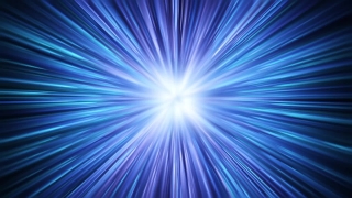 Blue Laser Galaxy Loop - Video HD