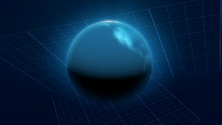 Blue Technology Globe Loop - Video HD
