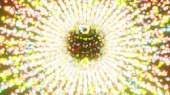 Blurry Disco Lights Spin Loop - Video 4K