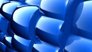 Bright Blue Gears Loop - Video HD