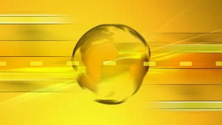 Bright Yellow Globe Loop - Video HD