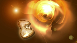 Bronze Heart Lockets and Flower Loop - Video HD