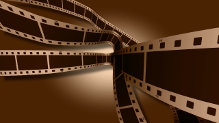Brown Movie Film Loop - Video HD