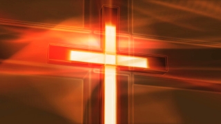 Burning Light Cross Loop - Video HD