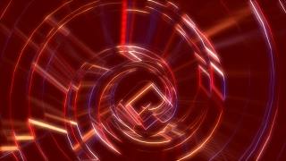 Crimson Glass Spiral Loop - Video HD