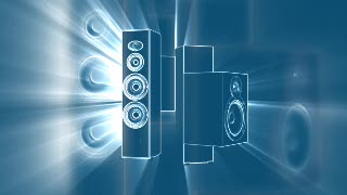 Different Shape Neon Loudspeaker Loop - Video HD