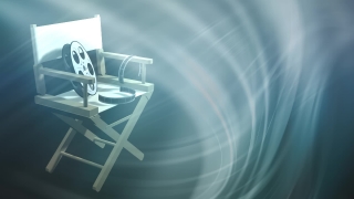 Director Chair Spins Loop - Video HD