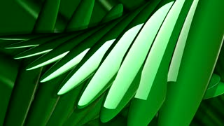 Emerald Green Shapes Loop - Video HD