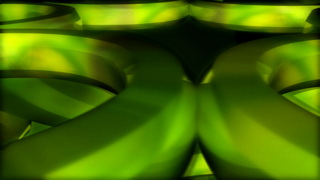 Emerald Hoops Spinning Loop - Video HD