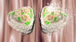 Flower Cake Loop - Video HD