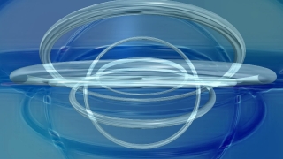 Glass Circles Spinning Loop - Video HD