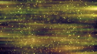 Golden and Green Glitter Bouncing Loop - Video HD