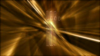 Golden Neon Cross Loop - Video HD