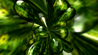 Green Fluid Loop - Video HD