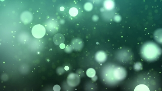 Green Glittery Dust Loop - Video HD