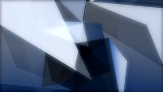 Grey and Blue Pyraminds Spinning Loop - Video HD