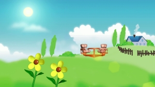 House Garden Animation - Video HD