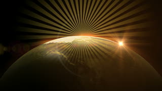 Light over the Globe Loop - Video HD