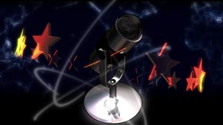 Microphone with Stars Loop - Video HD