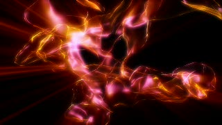 Neon Pink and Orange Energy Loop - Video HD