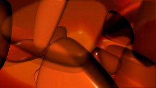 Orange Glass Shapes Loop - Video HD