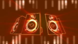 Orange Loudspeakers Circle Loop - Video HD
