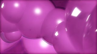 Pink Gum Bubble Loop - Video HD
