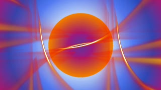 Purple and Orange Sun Loop - Video HD
