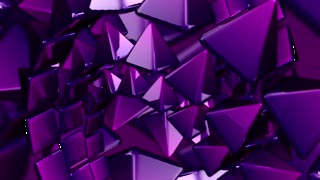 Purple Triangles Spin Loop - Video HD