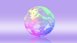 Rainbow Globe Animation - Video HD