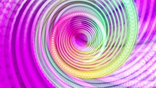 Rainbow Spiral Loop - Video HD