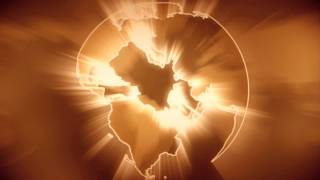 Shining Earth Globe Loop - Video HD