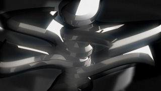 Silver Gear Spinning Loop - Video HD
