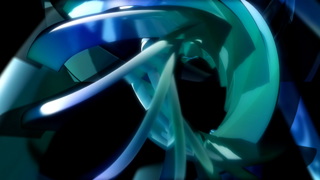 Teal and Blue Twirling Gears Loop - Video HD