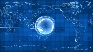 Technologic Globe and World Map - Video HD