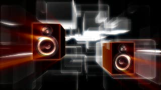 Vibrating Speakers Loop - Video HD