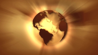 Warm Sun Globe Loop - Video HD