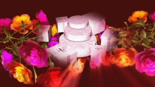 Wedding Cake, Presents and Flowers Loop - Video HD