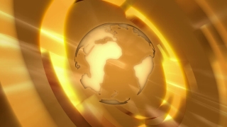 Yellow and Orange Globe Loop - Video HD