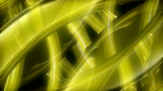 Yellow Glass Shapes over Black Loop - Video HD