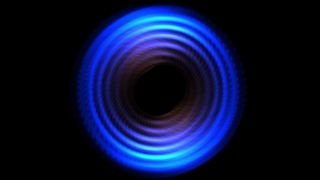 Blue Circles over Black Loop - Video HD
