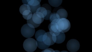 Blue Glitter over Black - Video HD