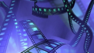 Blue Movie Film Loop - Video HD