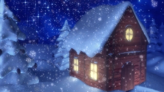 Christmas Little House Loop - Video HD