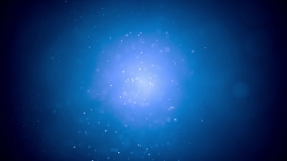 Floating Glitter over Blue Loop - Video HD