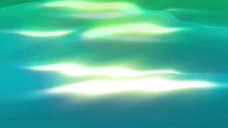 Green and Blue Waves Loop - Video HD