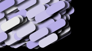 Purple Shapes Ascending Loop - Video HD