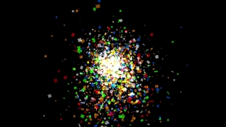 Rainbow Explosion Loop - Video HD