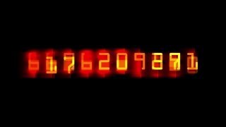 Red Countdown Loop - Video JD